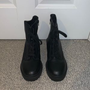 Black Combat Boots